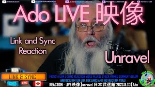 Ado LIVE映像 - Link and Sync Reaction - Unravel 日本武道館 2023.8.30
