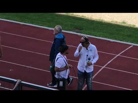 Napoli-Feralpisaló: De Laurentiis saluta i tifosi