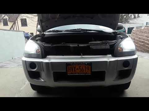 Hyundai Tuscon LED Headlight Install