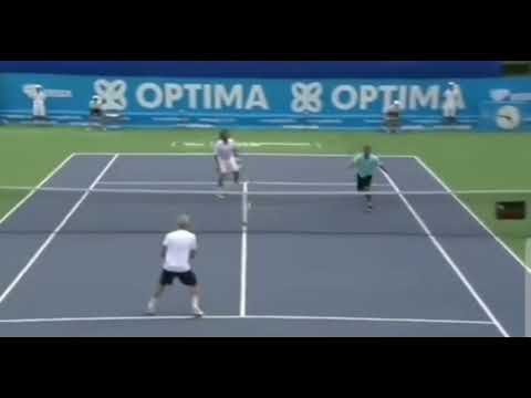 Borg and McEnroe plays doubles together