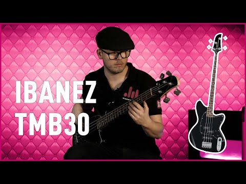 Бас-гитара IBANEZ TMB30 BK - фото 1 - id-p1936770509