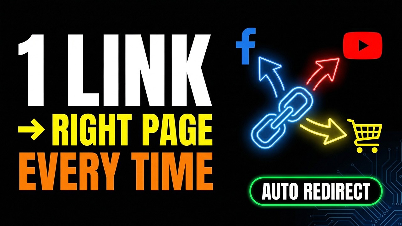 Comment rediriger le trafic automatiquement avec un lien intelligent