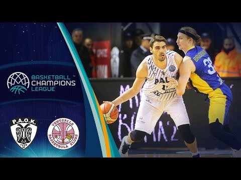 PAOK v Ventspils - Full Game - Basketball Champions League