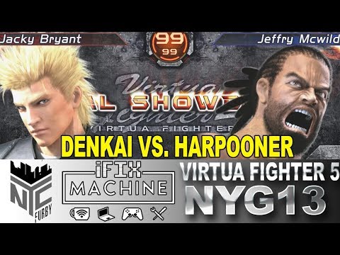 [Virtua Fighter 5] NYG 13 @ IFixMachine Arcade - Denkai vs Harpooner [1080p/60fps]