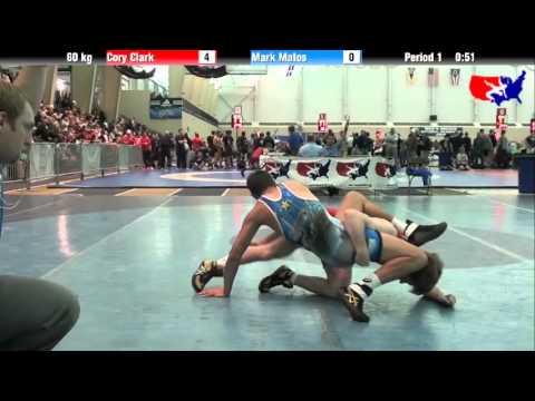 Cory Clark vs. Mark Matos at 2013 ASICS University Nationals - FS