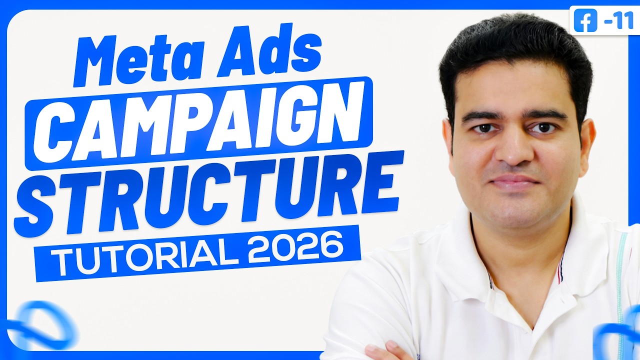 Facebook AD Account Structure 2026 | Meta Ads Campaign Structure | #metaads2026