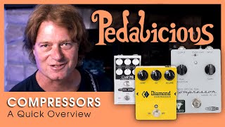 Video thumbnail for Compressors: Effectrode PC-2A, Origin Effects Cali76 CD, Diamond Compressor by Pedalicious