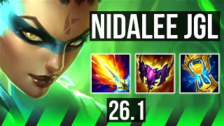 NIDALEE vs MALPHITE (JGL) | Good KDA: 21/1/8 | KR Grandmaster | 26.1