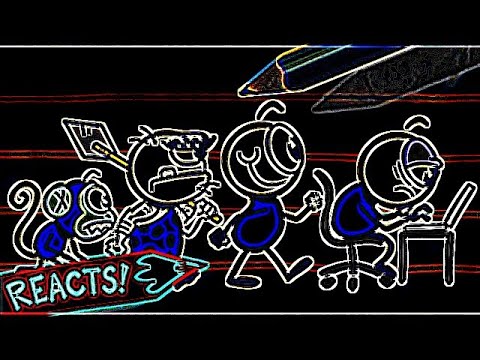 Eye Care Cartoon "Pencilmate REACTS - Pencilmate's Evolution Solution | Animation | Pencilmation"