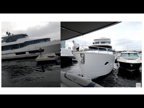 Thrilling Yacht Delivery to the Boat Show {Mastering Tight Docking Scenarios}