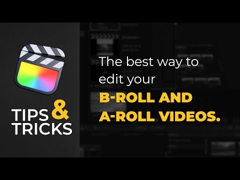How to edit your B-roll and A-roll videos
