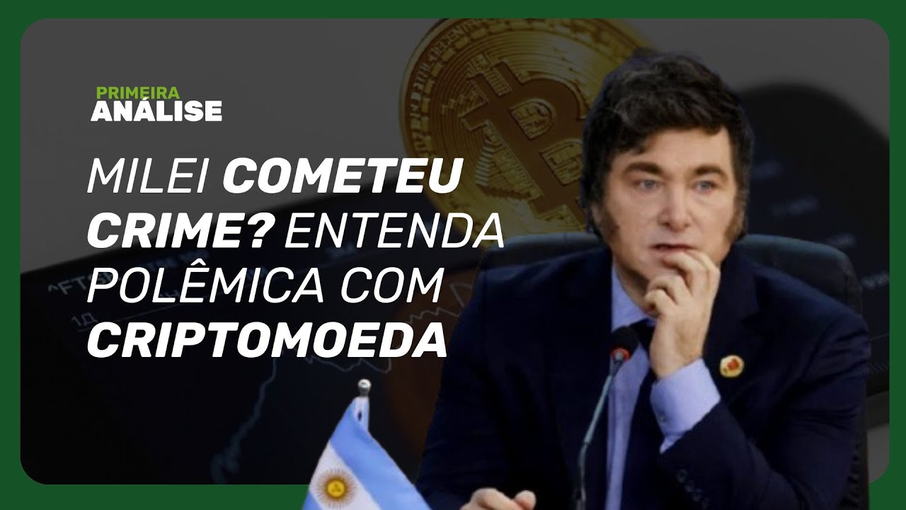 Oposição pede impeachment de Milei por propaganda de criptomoeda; entenda