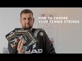 How To Choose Your Tennis Strings HEAD