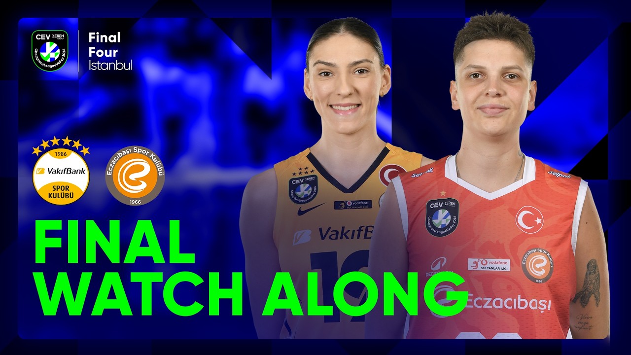 🔴 LIVE WATCH ALONG | VakifBank ISTANBUL vs Eczacibasi Dynavit ISTANBUL | ALL-TURKISH GRAND FINAL 🏆🎙️