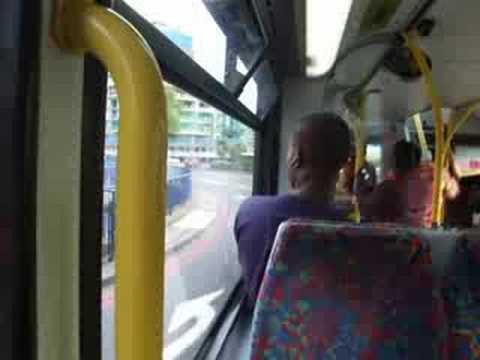 Overrevving Volvo B7TL Y704 TGH with kickdown - London Central PVL 240