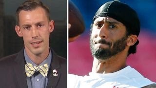 Vet who lost legs has message for Kaepernick