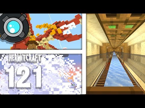 HermitCraft 6: 121 | TUNNEL, DRAGON & BOOMS