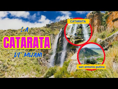 Conoce LAS CATARATAS DE MIJANI 📍ubicado en san Antonio de PUTINA-puno-PERU 🇵🇪