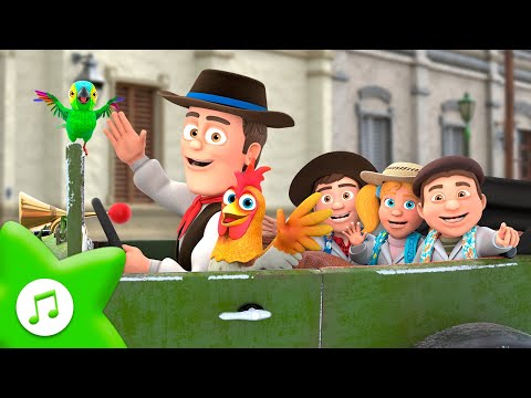 As Rodas do Carro 🚙 A Caminho da Escola 🌈Canção da Fazenda | A Fazenda de Zenón - Canções Infantis