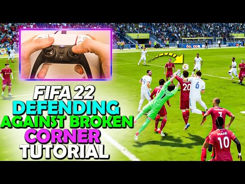 FIFA 22 DEFENDING TUTORIAL - How to DEFEND AGAINST this BROKEN CORNER TECHNIQUE in FIFA 22