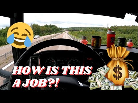 Thumbnail for POV Trucking, High salary is THIS EASY & FUN! Scania V8 by Truck