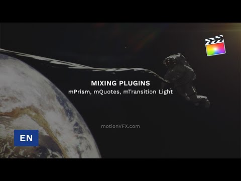 Learn how to create an inspirational project using mixing plugins from MotionVFX