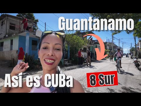 Así está Cuba hoy. Calle 8 Sur  GUANTÁNAMO calle por calle.