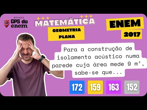 🐧 159. ENEM 2016.1 Geometria Plana | Questão 👉🏻 "Um marceneiro está construindo um" | Matemática
