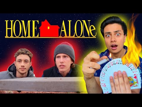 A Magician Home Alone During Christmas