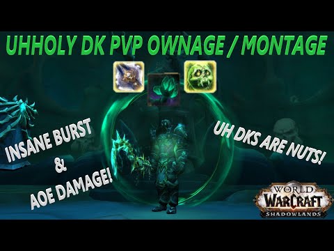 Unholy Death Knight PvP Montage | Destroying Everyone! | WoW Shadowlands PvP