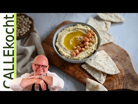 Hummus schnell, lecker und einfach selber machen. 5 Minuten Rezept