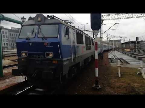 EP09-018 (EU: 150 024-4) z iC 5602 ''POMORZANiN'' (GDY.GL.-WR.GL.) - wjazd na WR.GL.
