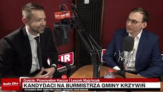Wideo1: Kandydaci na burmistrza gminy Krzywi