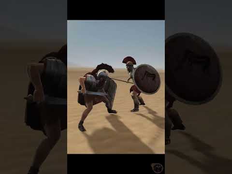 Royal Spartans VS Praetorian Guard (Total War 1v1) #rome2totalwar  #totalwar #gaming