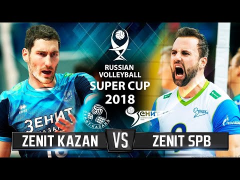 Zenit Kazan vs. Zenit SPB | Highlights | Russian SuperCup 2018 (Full HD)