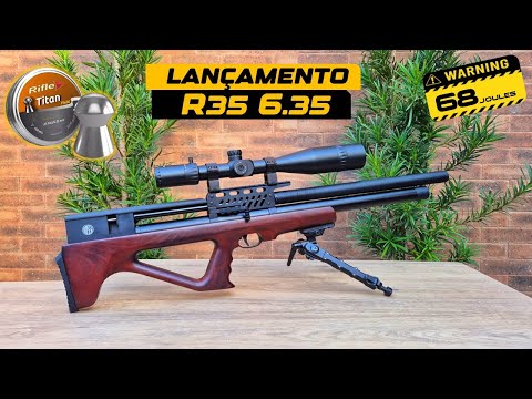 NEW ROSSI R35 6.35 WITH 300cc - EXTREMELY POWERFUL BULLPUP AIR RIFLE!