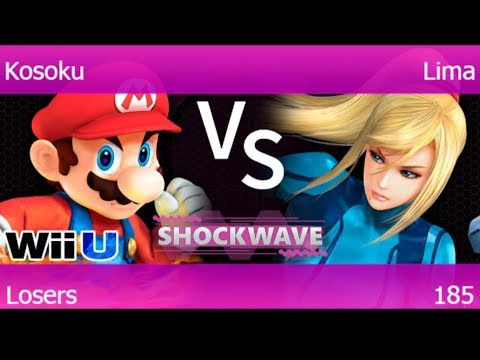 SW 185 - GGEA | Kosoku (Mario) vs ERG | Lima (ZSS) Losers - Smash 4