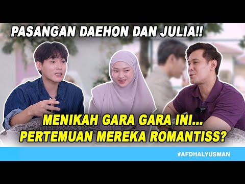 THE GIRL IS SO LUCKY... GOT A HANDSOME BOY AND MARRIED HIM IMMEDIATELY TO I DAEHOON JULIA