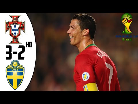 Portugal vs Sweden 3 - 2 Highlights & All Goals 2014