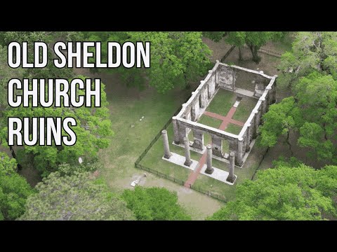 The Church That Burned Twice Exploring Old Sheldon Church Ruins