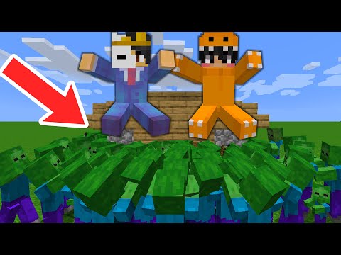Zombies Vs The Most Secure Minecraft House