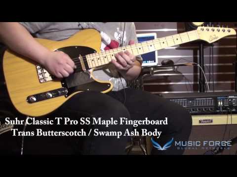 [MusicForce] Fender 52 Reissue Tele & Suhr Classic T Pro & Suhr Classic T Antique Demo