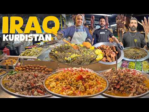 Kurdistan! Amazing Erbil & Slemani $1 Street Food 🇮🇶 IRAQ