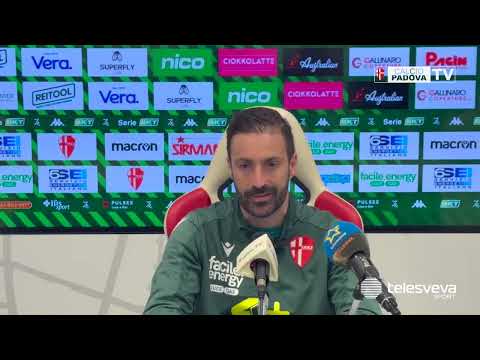 SERIE B | Padova-Bari, Andreoletti: "Scontro direttissimo, abbiamo la possibilità di andare a +11"