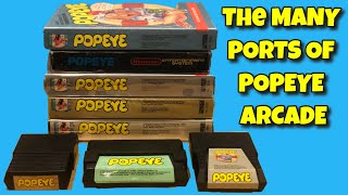 The Many Different Ports of Popeye Arcade