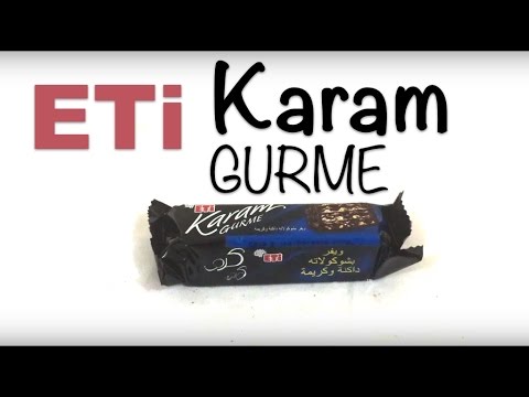 ETi Karam Gurme #Snack Opening #Best dark chocolate Wafer