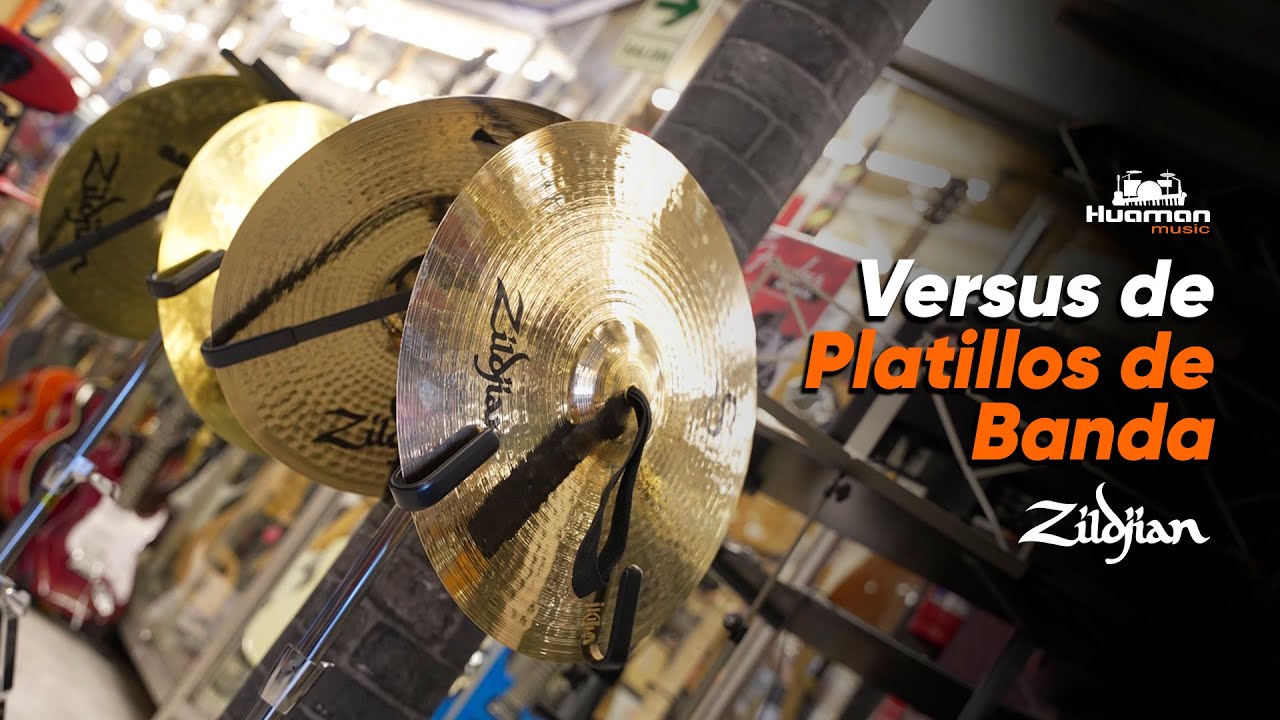 Demo: Versus de Platillos de Banda Zildjian | Huaman Music