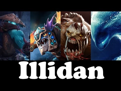Illidan 8800 MMR PLAYS WITH 4 HEROES Lifestealer - Storm Spirit - Slark - Morphling  - ROAD TO 9K