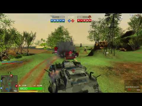 Red Alert 2: Apocalypse Rising - Allied Guardian GI/Battle Fortress Gameplay #2