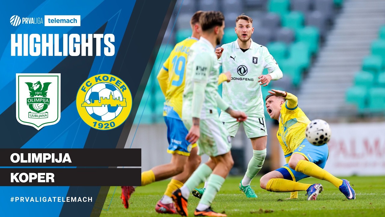 NK Olimpija Ljubljana vs Koper Highlights